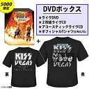 【中古】キッス ロックス ヴェガス【5000セット完全限定生産DVD 2枚組CD アコースティックCD Tシャツ(Lサイズのみ)(日本先行発売/日本語字幕付き/日本