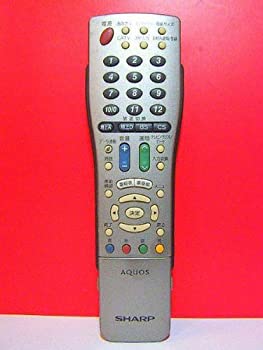 【中古】シャープ テレビリモコン GA434WJSA