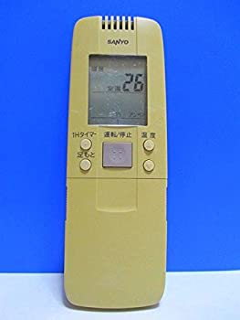 【中古】サンヨー エアコンリモコン RCS-GA6