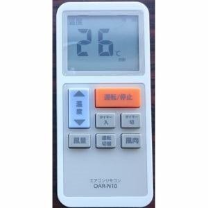 【中古】オーム電機部品:汎用リモコン/OAR-N10エアコン用 【中古】オーム電機部品:汎用リモコン/OAR-N10エアコン用
