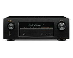 【中古】Denon AVサラウンドレシーバー 7.2ch Wi-Fi/Bluetoothワイヤレス/ハイレゾ音源対応 ブラック AVR-X1100W-K