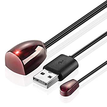 【中古】SUNOKY 赤外線リモコンリピーター リモコン中継器 USBケーブル付き AVボード内にリモコン信号を届かせる 高感度 (ブラック)のサムネイル