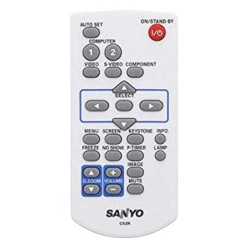 Electric Fan - 【中古】SANYO リモートコントロール CXZR 品 プロジェクター用リモコン