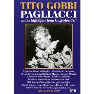 【中古】Tito Gobbi in Pagliacci & Hlts From Guglielmo Tell [DVD]【メーカー名】Bel Canto Society【メーカー型番】【ブランド名】【商品説明】【中古】Tito Gobbi in Pagliacci & Hlts From Guglielmo Tell [DVD]・中古品（ユーズド品）について商品画像はイメージです。中古という特性上、使用に影響ない程度の使用感・経年劣化（傷、汚れなど）がある場合がございます。商品のコンディション、付属品の有無については入荷の度異なります。また、中古品の特性上、ギフトには適しておりません。商品名に『初回』、『限定』、『〇〇付き』等の記載がございましても、特典・付属品・保証等は原則付属しておりません。付属品や消耗品に保証はございません。当店では初期不良に限り、商品到着から7日間は返品を受付けております。注文後の購入者様都合によるキャンセル・返品はお受けしていません。他モールでも併売している商品の為、完売の際は在庫確保できない場合がございます。ご注文からお届けまで1、ご注文⇒ご注文は24時間受け付けております。2、注文確認⇒ご注文後、当店から注文確認メールを送信します。3、在庫確認⇒新品、新古品：3-5日程度でお届け。※中古品は受注後に、再検品、メンテナンス等により、お届けまで3日-10日営業日程度とお考え下さい。米海外倉庫から取り寄せの商品については発送の場合は3週間程度かかる場合がございます。　※離島、北海道、九州、沖縄は遅れる場合がございます。予めご了承下さい。※配送業者、発送方法は選択できません。お電話でのお問合せは少人数で運営の為受け付けておりませんので、メールにてお問合せお願い致します。お客様都合によるご注文後のキャンセル・返品はお受けしておりませんのでご了承下さい。ご来店ありがとうございます。昭和・平成のCD、DVD、家電、音響機器など希少な商品も多数そろえています。レコード、楽器の取り扱いはございません。掲載していない商品もお探しいたします。映像商品にはタイトル最後に[DVD]、[Blu-ray]と表記しています。表記ないものはCDとなります。お気軽にメールにてお問い合わせください。