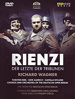 【中古】Rienzi: Der Letzte Der Tribunen [DVD] [Import]【メーカー名】Arthaus【メーカー型番】【ブランド名】【商品説明】【中古】Rienzi: Der Letzte Der Tribunen [DVD] [Import]・中古品（ユーズド品）について商品画像はイメージです。中古という特性上、使用に影響ない程度の使用感・経年劣化（傷、汚れなど）がある場合がございます。商品のコンディション、付属品の有無については入荷の度異なります。また、中古品の特性上、ギフトには適しておりません。商品名に『初回』、『限定』、『〇〇付き』等の記載がございましても、特典・付属品・保証等は原則付属しておりません。付属品や消耗品に保証はございません。当店では初期不良に限り、商品到着から7日間は返品を受付けております。注文後の購入者様都合によるキャンセル・返品はお受けしていません。他モールでも併売している商品の為、完売の際は在庫確保できない場合がございます。ご注文からお届けまで1、ご注文⇒ご注文は24時間受け付けております。2、注文確認⇒ご注文後、当店から注文確認メールを送信します。3、在庫確認⇒新品、新古品：3-5日程度でお届け。※中古品は受注後に、再検品、メンテナンス等により、お届けまで3日-10日営業日程度とお考え下さい。米海外倉庫から取り寄せの商品については発送の場合は3週間程度かかる場合がございます。　※離島、北海道、九州、沖縄は遅れる場合がございます。予めご了承下さい。※配送業者、発送方法は選択できません。お電話でのお問合せは少人数で運営の為受け付けておりませんので、メールにてお問合せお願い致します。お客様都合によるご注文後のキャンセル・返品はお受けしておりませんのでご了承下さい。ご来店ありがとうございます。昭和・平成のCD、DVD、家電、音響機器など希少な商品も多数そろえています。レコード、楽器の取り扱いはございません。掲載していない商品もお探しいたします。映像商品にはタイトル最後に[DVD]、[Blu-ray]と表記しています。表記ないものはCDとなります。お気軽にメールにてお問い合わせください。