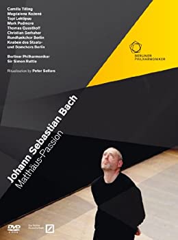 【中古】J.S.バッハ : マタイ受難曲 BWV244 (Johann Sebastian Bach : Matthaus-Passion / Berliner Philharmoniker Sir Simon Rattle) [2DVD] [輸入盤