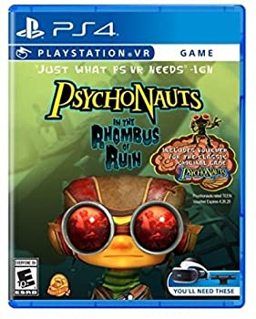【中古】Psychonauts in the Rhombus of Ruin: VR (輸入版:北米) - PS4 【中古】Psychonauts in the Rhombus of Ruin: VR (輸入版:北米) - PS4