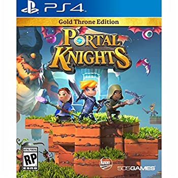 【中古】Portal Knights Gold Throne Edition PlayStation 4 ポータルナイツゴールド王座版プレイステーション4 北米英語版 並行輸入品