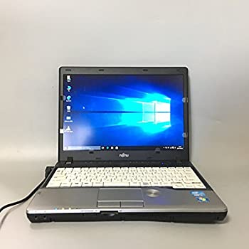 【中古】17121202x【初期設定済！中古ノートパソコン】Windows10搭載 12.1w ワイド液晶 富士通 FMV P772/F 第3世代Core i5 3320M 4GB 320G 無線LAN Wi-Fi