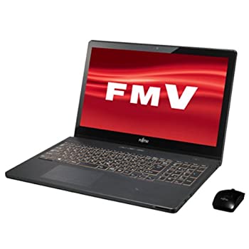【中古】富士通 LIFEBOOK AH77/M [Office付き] FMVA77MB (シャイニーブラック)