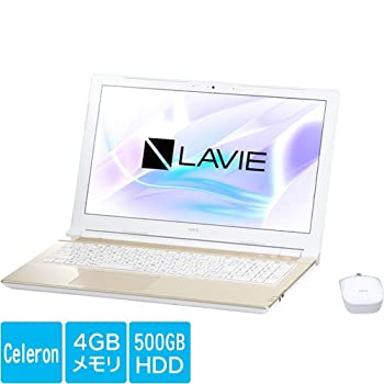 【中古】PC-SN18CRSAB-1 [LAVIE Smart NS(B)(Cel 4GB 500GB DSM 15.6 ゴールド)]