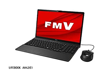 【中古】富士通 FMV LIFEBOOK AH42/E1（ブライトブラック）- 15.6型ノートパソコン[AMD Athlon Gold/メモリ 4GB / SSD 256GB / DVDドライブ]Microsoft Of