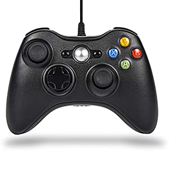 最安値に挑戦 Xbox 360 コントローラー Pc有線ゲームコンソール Sefitopher Microsoft Xbox360 Xbox 360 Slim Pc Windows 7 8 10 Steam 用 デュアルバイブ Barkath Com