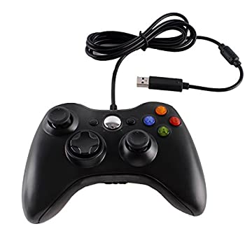 激安ブランド Mix Play Usb有線コントローラー Xbox 360コンソールとpc用 ブラック 驚きの値段 Www Syriaig Net