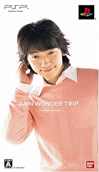 【中古】RAIN WONDER TRIP(限定版) - PSP【メーカー名】バンダイ【メーカー型番】13305041【ブランド名】BANDAI商品画像はイメージです。中古という特性上、使用に影響ない程度の使用感・経年劣化（傷、汚れなど）がある場合がございます。また、中古品の特性上、ギフトには適しておりません。商品名に『初回』、『限定』、『〇〇付き』等の記載がございましても、特典・付属品・保証等は原則付属しておりません。当店では初期不良に限り、商品到着から7日間はを受付けております。(注文後の購入者様都合によるキャンセル・はお受けしていません。)他モールでも併売している商品の為、完売の際は在庫確保できない場合がございます。ご注文からお届けまで1、ご注文⇒ご注文は24時間受け付けております。2、注文確認⇒ご注文後、当店から注文確認メールを送信します。3、在庫確認⇒新品在庫：3-5日程度でお届け。　　※中古品は受注後に、再メンテナンス、梱包しますので　お届けまで3日-10日営業日程度とお考え下さい。　米海外から発送の場合は3週間程度かかる場合がございます。　※離島、北海道、九州、沖縄は遅れる場合がございます。予めご了承下さい。※配送業者、発送方法は選択できません。お電話でのお問合せは少人数で運営の為受け付けておりませんので、メールにてお問合せお願い致します。お客様都合によるご注文後のキャンセル・はお受けしておりませんのでご了承下さい。ご来店ありがとうございます。昭和・平成のCD、DVD、家電、音響機器など希少な商品も多数そろえています。レコード、楽器の取り扱いはございません。掲載していない商品もお探しいたします。映像商品にはタイトル最後に[DVD]、[Blu-ray]と表記しています。表記ないものはCDとなります。お気軽にメールにてお問い合わせください。