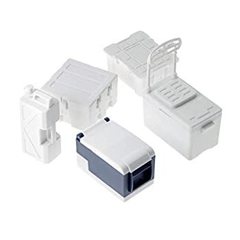 【中古】餌箱 午前1時10分、ツールボックスミニ玩具耐久シミュレーション冷蔵庫タンクポータブルクライミング車の装飾セットパーツ釣りボックスキット ル