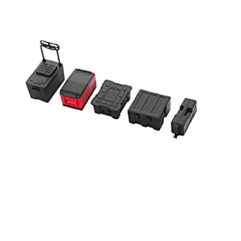 【中古】餌箱 午前1時10分、ツールボックスミニ玩具耐久シミュレーション冷蔵庫タンクポータブルクライミング車の装飾セットパーツ釣りボックスキット ル
