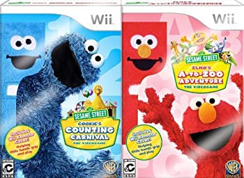 【中古】Sesame Street Play & Learn Bundle (Cookie & Elmo) - Nintendo Wii [並行輸入品]