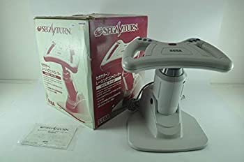 【中古】サターン レーシングコントローラMグレイ 【中古】サターン レーシングコントローラMグレイ