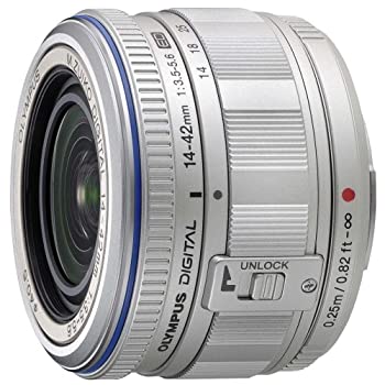 照相机, 光学机器 - 【中古】OLYMPUS M.ZUIKO DIGITAL ED 14-42mm F3.5-5.6-SLV