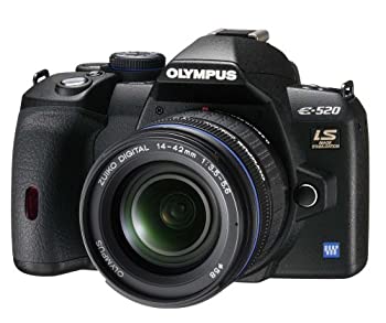 šOLYMPUS ǥե E-520 󥺥å E-520KIT