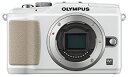 【中古】OLYMPUS ミラーレス一眼 E-PL2 ボディ ホワイト E-PL2 BODY WHT