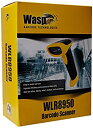 yÁzWasp WLR 8950 - Barcode scanner - handheld - 450 scan / sec - decoded - PS/2