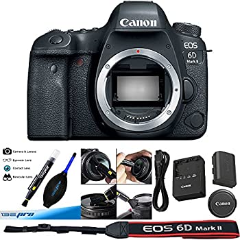 【中古】Canon EOS 6D Mark II デジタル一眼レフカメラ (本体) - Deal Expoバンドル