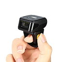 【中古】Eyoyo 1D ワイヤレスリング バーコードスキャナー Bluetooth機能&2.4GHzワイヤレス&有線接続対応 ポータブルウェアラブルミニフィン