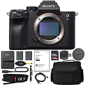 【中古】Sony Alpha a7R IV ミラーレスデジタルカメラ (本体のみ) (ILCE7RM4/B) + AOM Pro スターターバンドルキット - インターナショナルバージョン