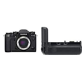 【中古】【セット買い】FUJIFILM ミラーレス一眼カメラ X-T3ボディ ブラック X-T3-B & FUJIFILM 縦位置バッテリーグリップ VG-XT3