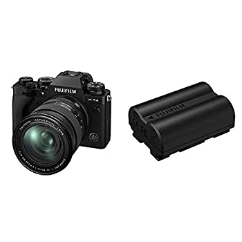 【中古】【セット買い】FUJIFILM ミラーレス一眼カメラ X-T4レンズキット ブラック X-T4LK-1680-B & FUJIFILM バッテリー NP-W235