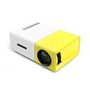 【中古】PowerLead ミニ プロジェクター 小型 LEDプロジェクター ホームプロジェクター USB/HDMI/VGA/SDカード/AVサポー 1080P...