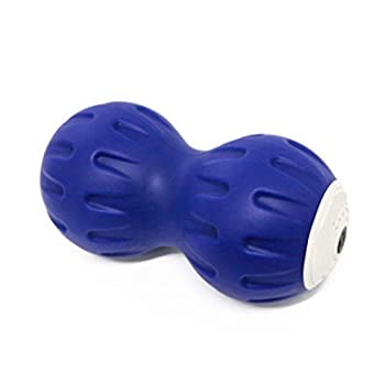 【中古】CattleBie 便利なフィットネス電気ピーナッツボールバイブレータピーナッツマッサージボール筋筋膜ボール (Color : 青)