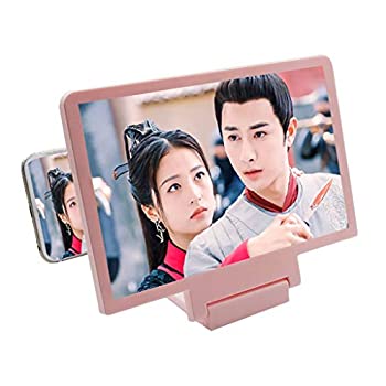 【中古】携帯電話用スクリーン拡大鏡HD4-6倍 プロジェクター スクリーン スマホアンプ ビデオ、映画、ゲーム、スクリーンアンプ付き折り畳み式携帯電話の