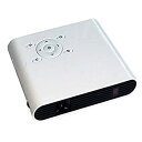 【中古】プロジェクター ポータブルミニロジェクター、WIFI接続、 LED HD投影、 USB/TF/Audioに対応(2)