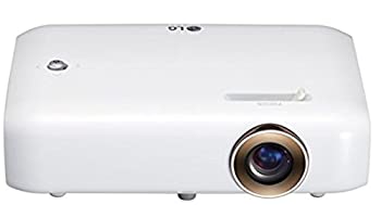 【中古】LG Minibeam PH550G Portable Projector (HD LED 100000:1 contrast 550 lumens) - White [並行輸入品]