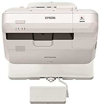 【中古】EPSON プロジェクター EB-1470UT 4000lm WUXGA 約11.4kg 超短焦点 ホワイトボード機能 指deタッチ対応 無線LAN搭載 レーザー光源