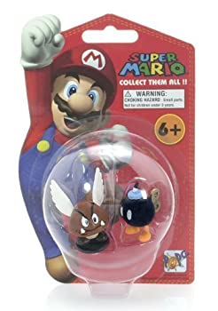 Other - 【中古】Para Goomba & Bob-omb - Super Mario (~1.6 & ~1.25) Mini Figure by PopCo [並行輸入品]