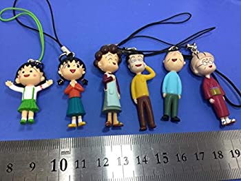 中古 ちびまる子ちゃん さくらももこ フィギュア コレクション ストラップ アサヒ 十六茶 6お姉ちゃんさきこ フィギュア お父さんヒロシ ストラップ おじいちゃん友蔵 Come To Store