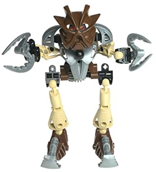 【中古】LEGO Bionicle Toa SUPER NUVA Figure #8568 Pohatu Brown by Lego [並行輸入品]