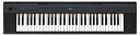 【中古】YAMAHA 電子キーボード piaggero(ピアジェーロ) ブラック NP-11