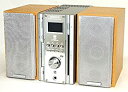 【中古】KENWOOD ケンウッド JVC ES-3MD-S シルバー コンパクトハイファイコンポーネントシステム (CD/MDコンポ)(本体RD-ES3MDと...