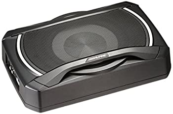 【中古】アルパイン(ALPINE) パワードサブウーファー 20cmシート下設置型 SWE-1080