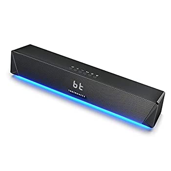 国内正規品 Taotronics サウンドバー Bluetooth 5 0 Pc スピーカー 14w出力 デュアルパッシブラジエーター ゲーム向きledライト付 ストップウォッチ機能付 公式ストア Doctorschoiceplacement Com