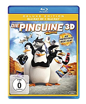 šDie Pinguine aus Madagascar - Deluxe Edition (inkl. 2D-Version) [Blu-ray] [Import allemand]