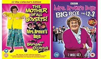 【中古】Mrs Brown's Boys / Brendan O'Carroll Complete BBC Series 123 & The 3 Christmas Specials (7 Disc Set) Plus Mrs Brown's Boys Original 8 D