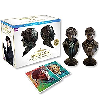 楽天Come to Store【中古】Sherlock The Complete Series 1-3 Limited Edition Gift Set with Sherlock and Dr Watson Busts and Artcards （UK Exclusive）