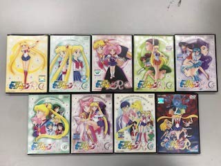 【中古】美少女戦士セーラームーンR 全8巻、劇場版 【レンタル落ち】全9巻セット