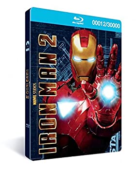 【中古】Iron Man 2: 3-Disc Combo Pack (Limited Edition with Metal Packaging & 3D Cover) [Blu-ray]